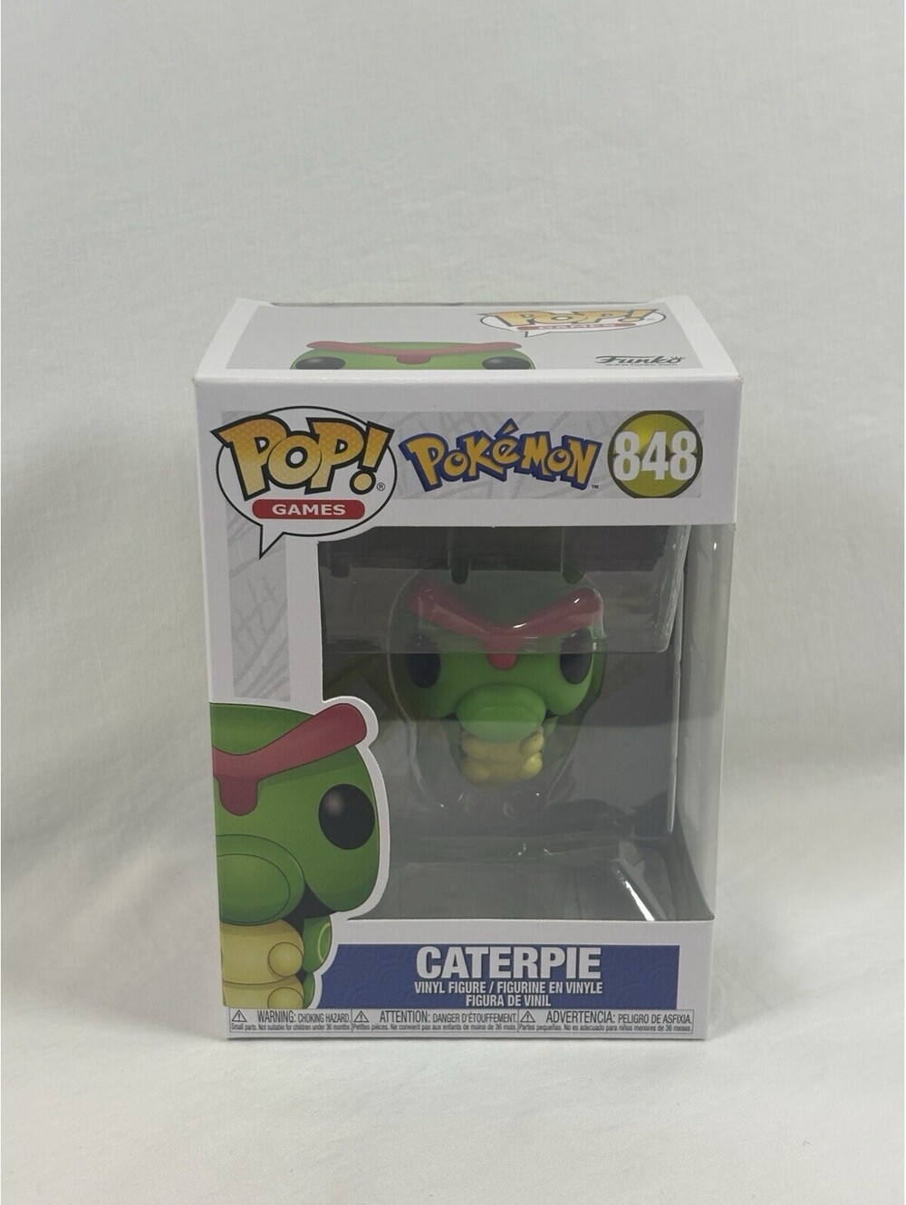 Funko POP! Games CATERPIE 848 Pokémon Vinyl Figure 2021